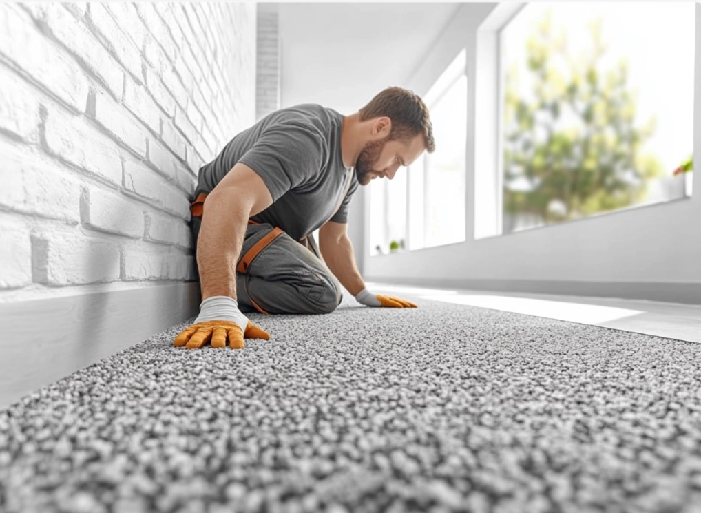 Grapevine carpet installation